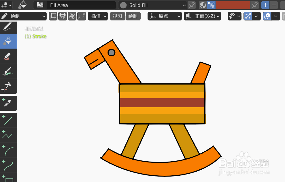 如何使用blender2.9快速设计木马简图模型