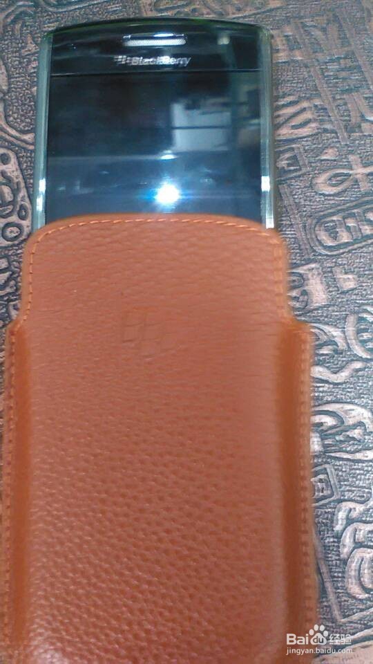 黑莓9630如何使用休眠套。