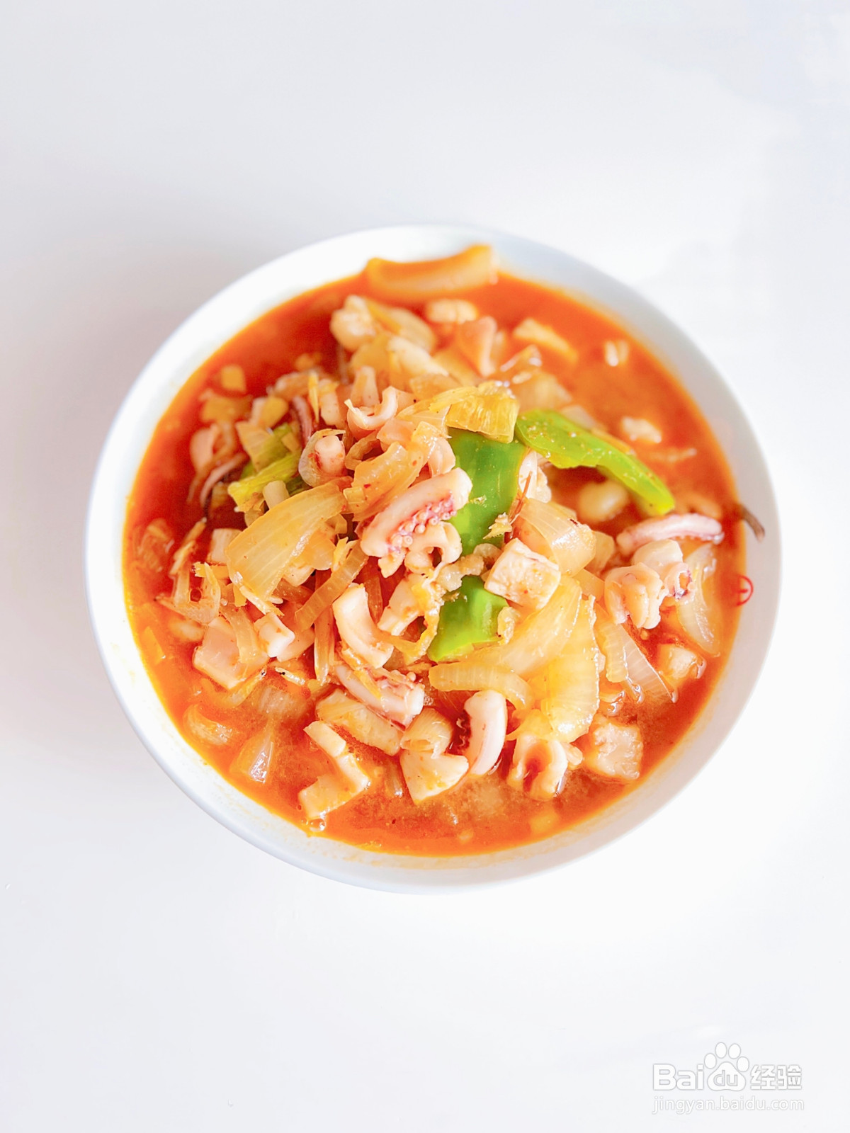 葱爆大鱿鱼美味又低卡的做法