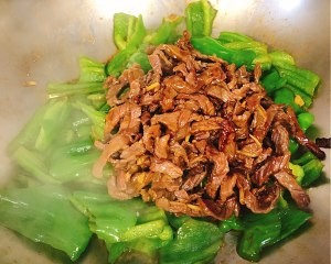 香炒青椒牛肉怎么做