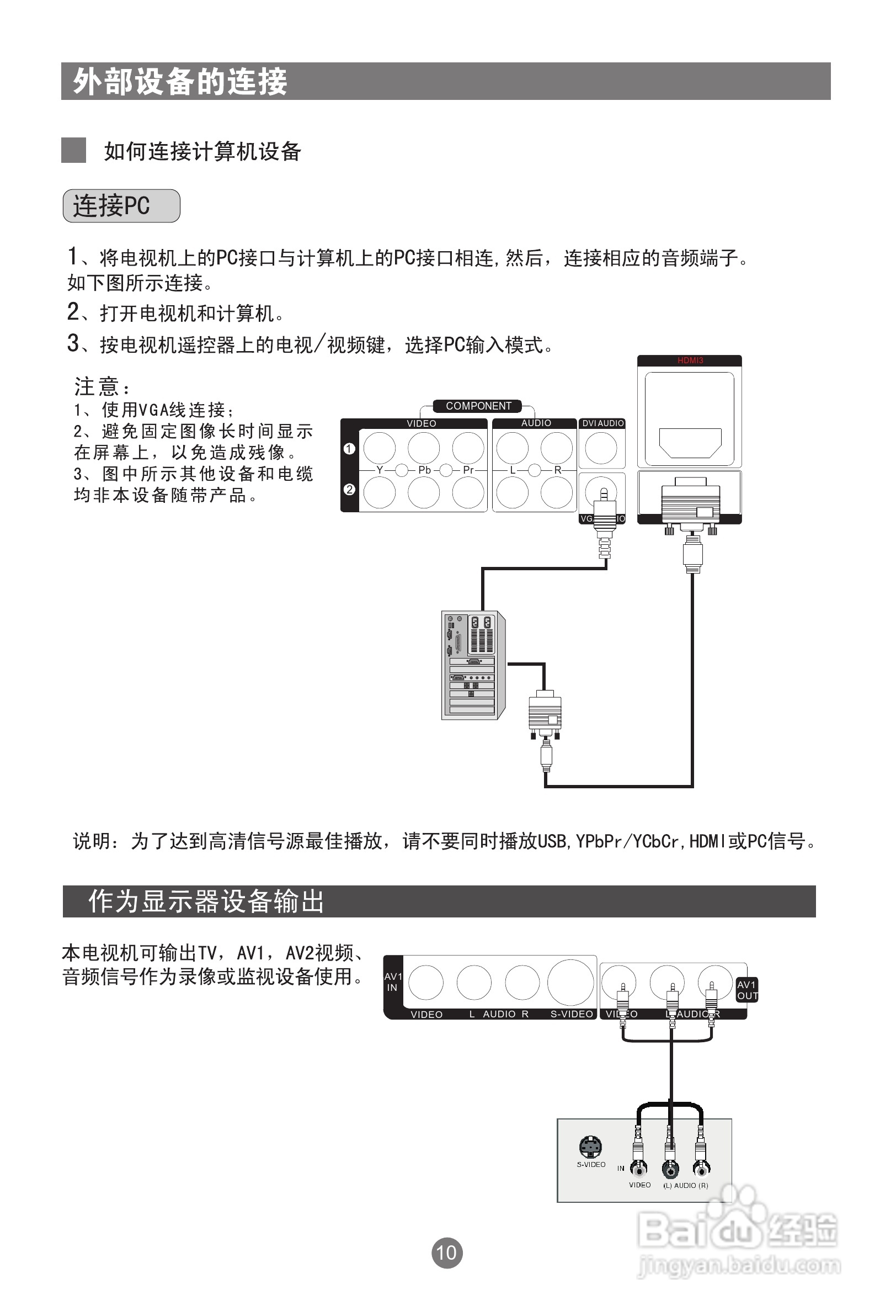 海尔LU46R1A液晶彩电使用说明书:[2]