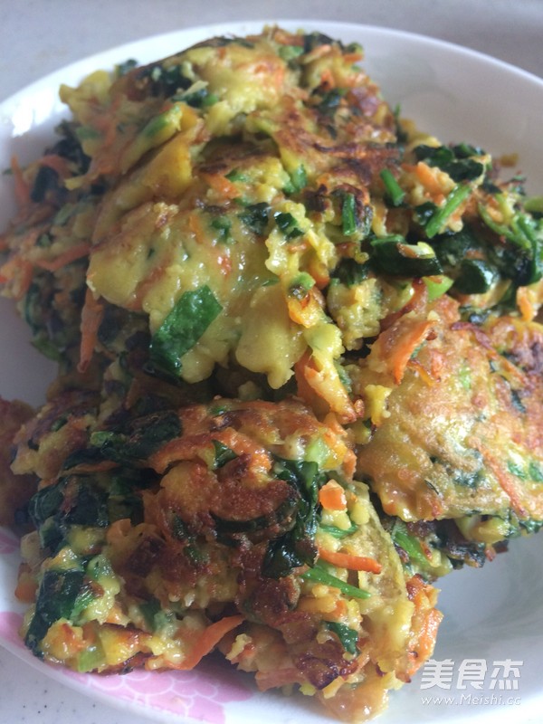 鲜味早餐饼的做法