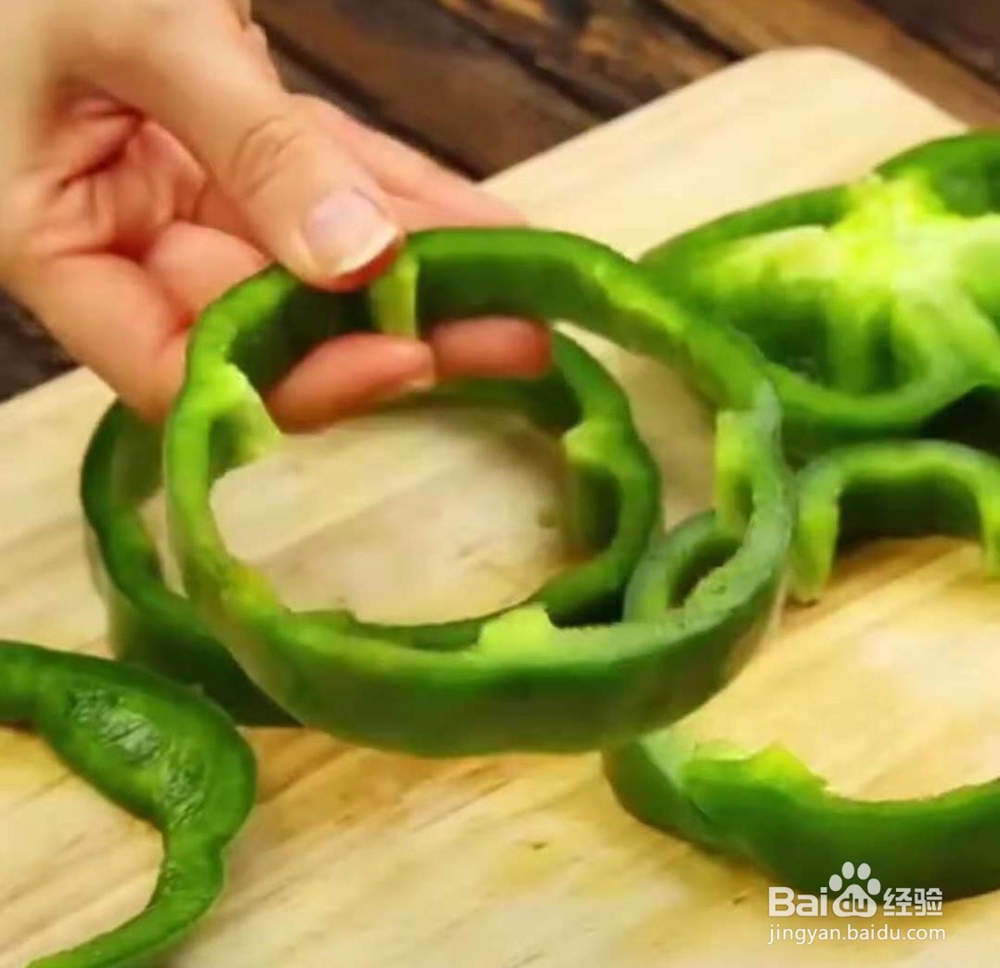 辣椒鸡蛋的西餐吃法，绿色营养健康