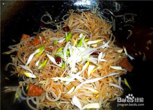 怎样快炒绿豆芽