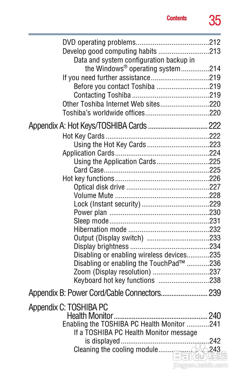 东芝M750笔记本电脑使用说明书:[4]