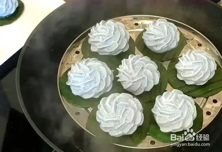 如何在家里做椰丝玫瑰粿？