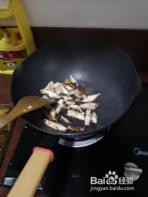 蚝油香菇上海青的做法