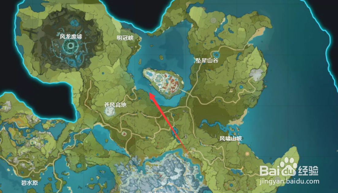 原神风龙废墟七天神像在哪