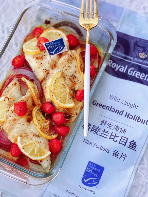 番茄柠檬黄油距比目鱼