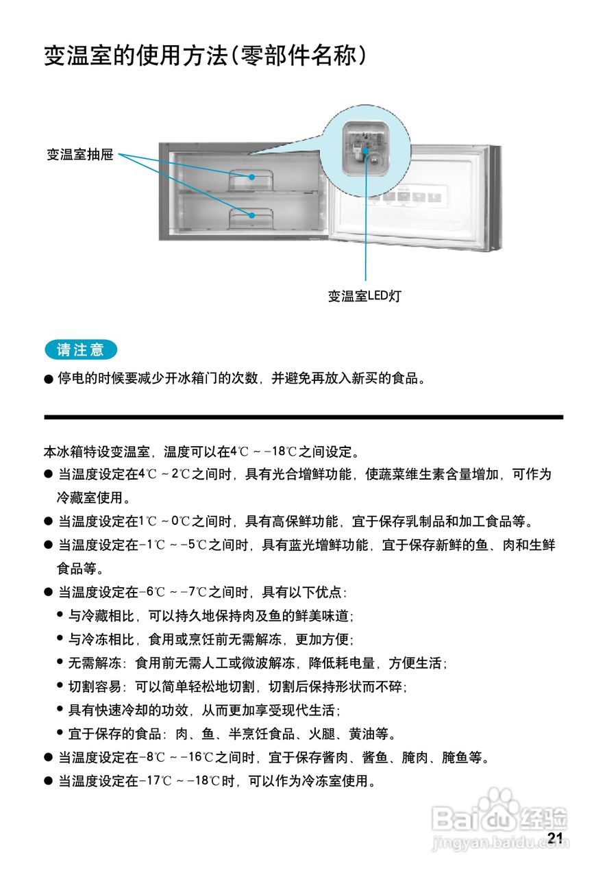 松下NR-C28VDX冰箱使用说明书:[3]