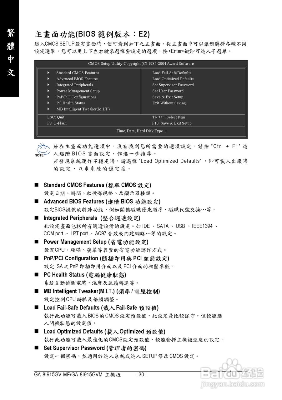 技嘉GA-8I915GV-M型主板说明书:[3]