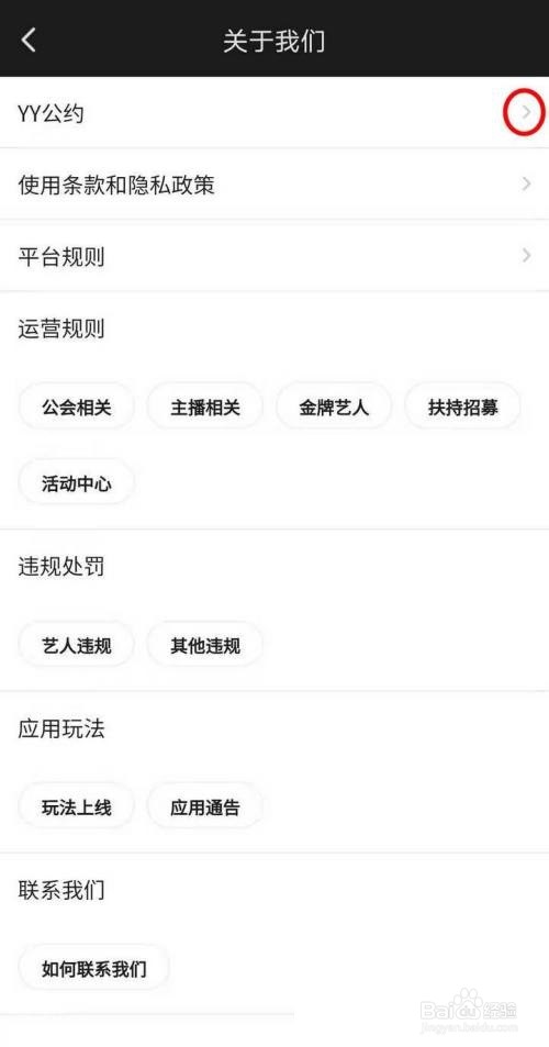 YY怎么查看YY公约