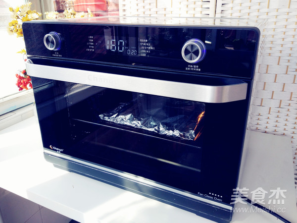 土豆胡萝卜无骨烤翅