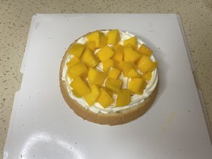 芒果裸蛋糕的做法
