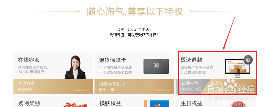 淘宝极速退款怎么突然没有了