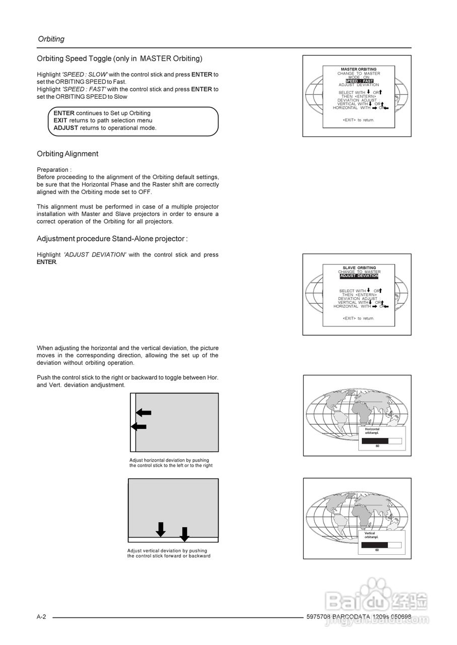 Barco巴可 DATA 1209S投影机说明书:[6]