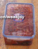 腊肉卷和元宝饭