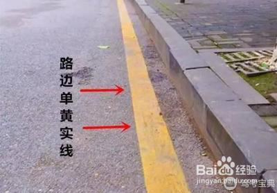 路边黄色实线和白色实线有什么区别？
