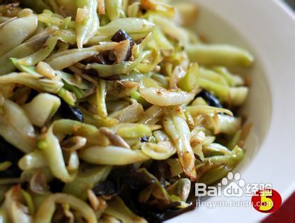 女人护肤养发塑身排毒的全能菜——素烧芸豆丝