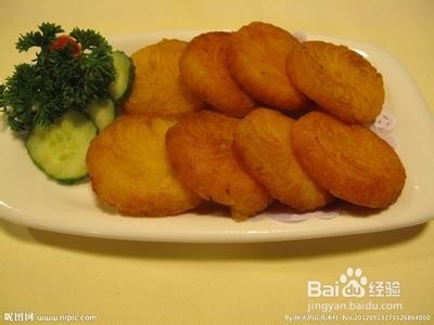 制作简易南瓜饼