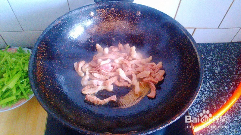 鲜香美味芹菜炒肉——营养膳食搭配系列之九
