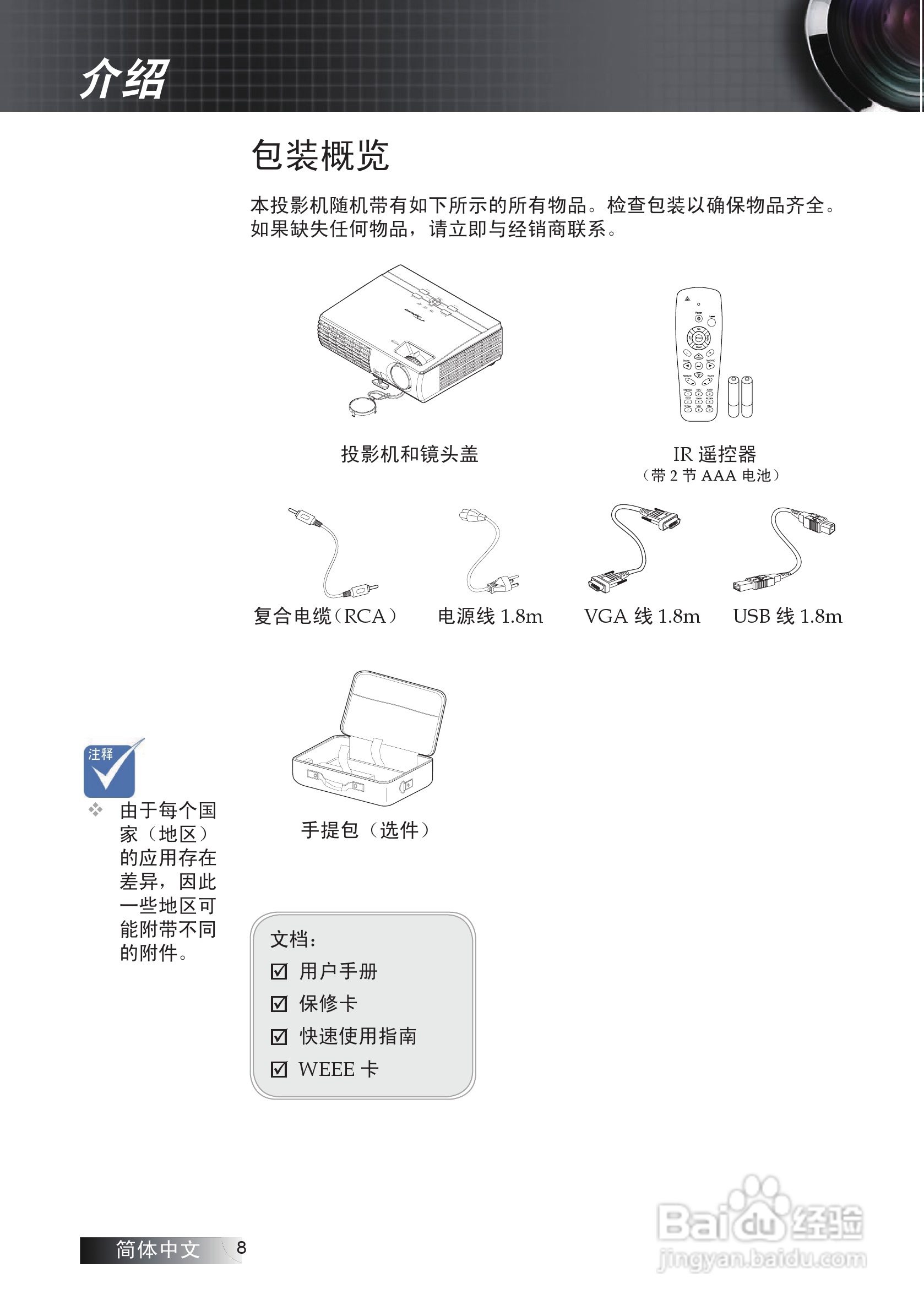 Optoma奥图码EP7155i投影机使用说明书:[1]