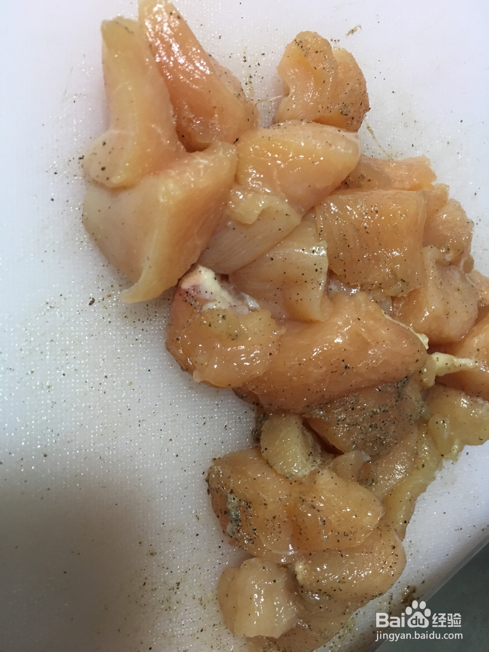 无法抵挡的香菇鸡胸肉饼