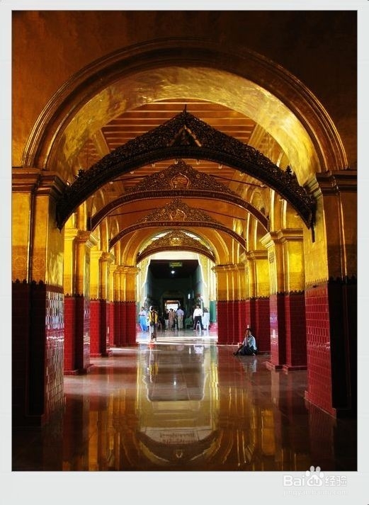 古老的缅甸马哈木尼寺游记