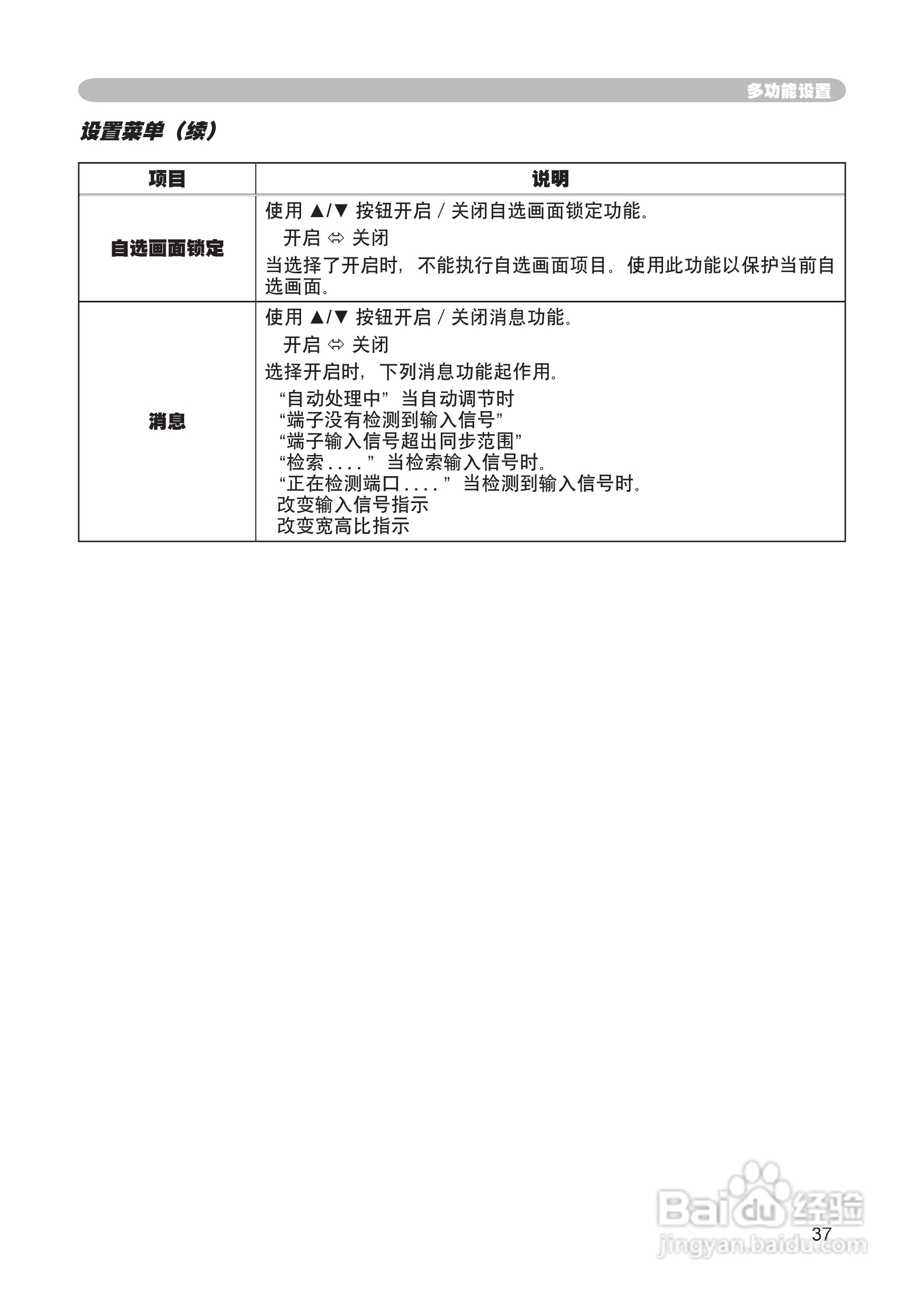 日立CP-RX60投影机使用说明书:[4]