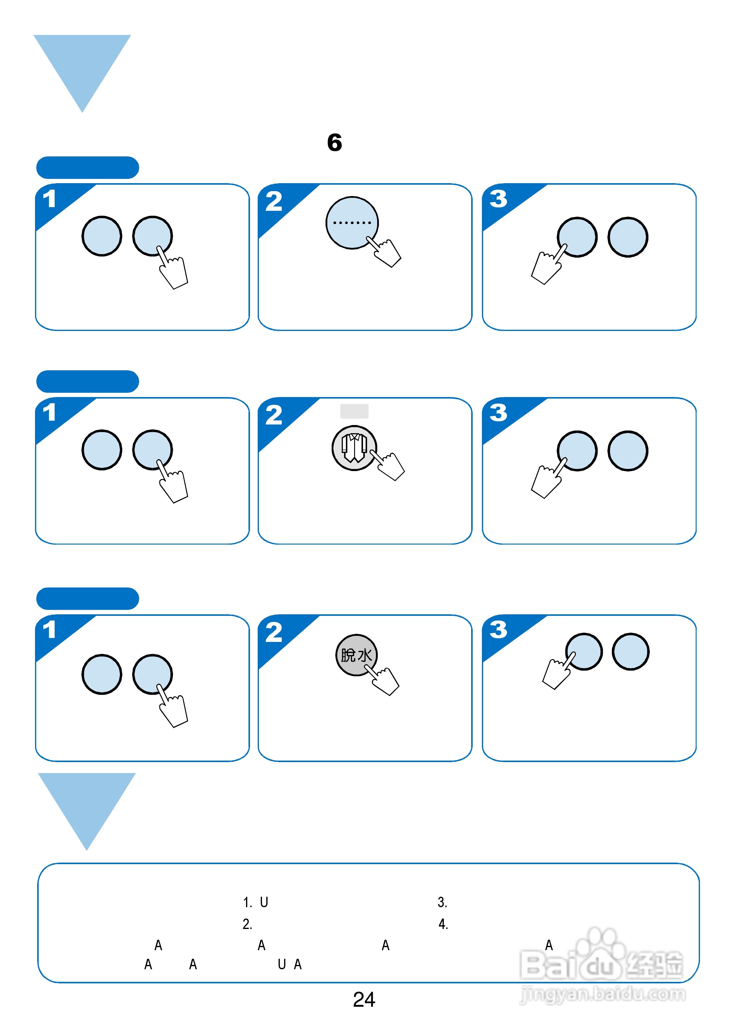 三洋SW-1488AF洗衣机使用说明书:[3]