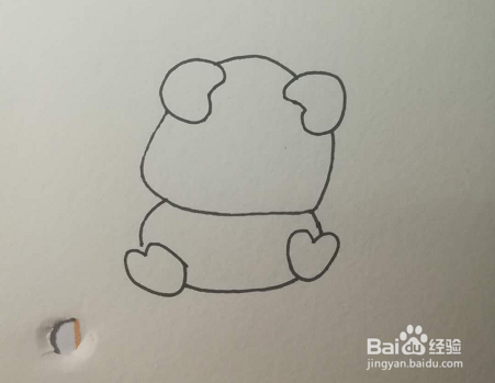 怎么用简单的步骤画小猪的简笔画