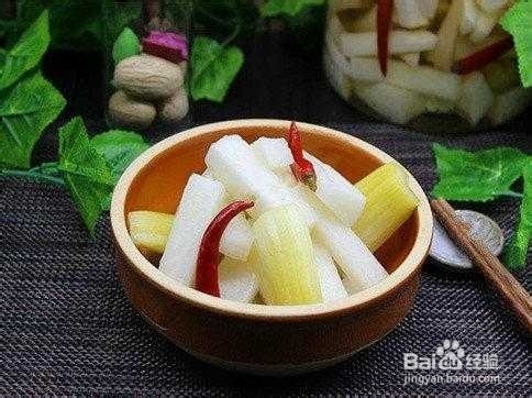下饭佐粥,生津开胃的泡菜萝卜