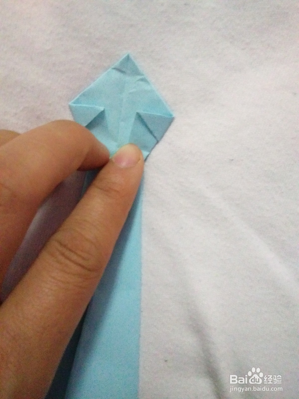 领带怎么用纸折