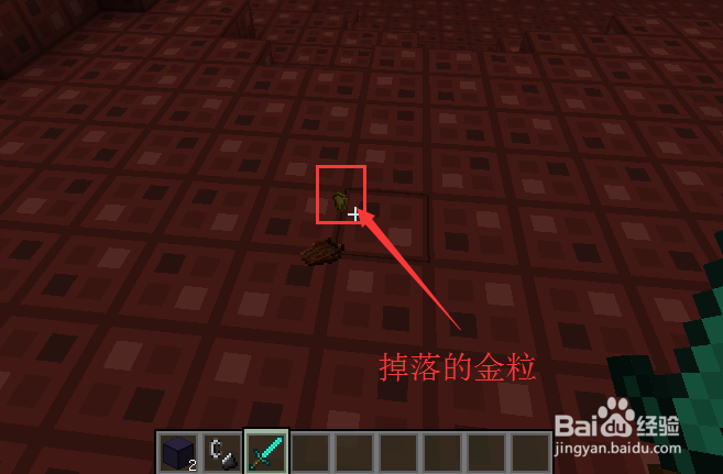 我的世界金粒怎么得