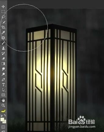 如何用ps制作夜晚开灯的效果
