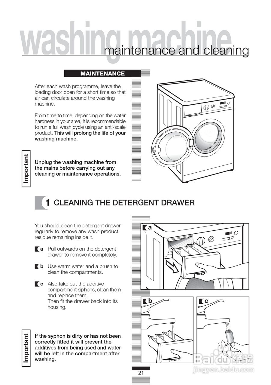 法国白朗WFD711A型前置式洗衣机干衣机说明书:[3]