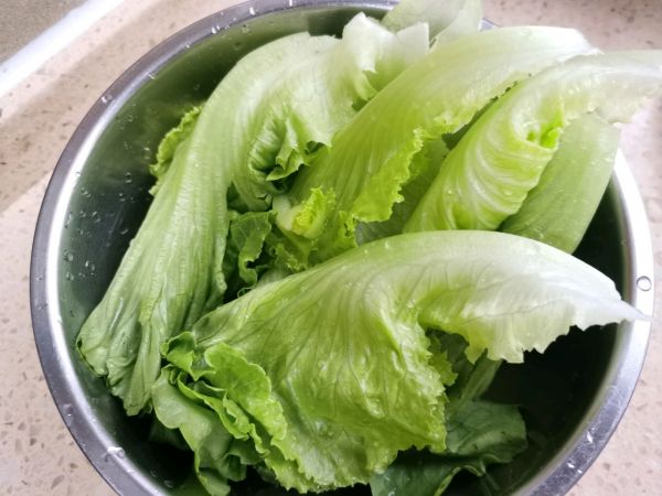 极简青菜肉丝面