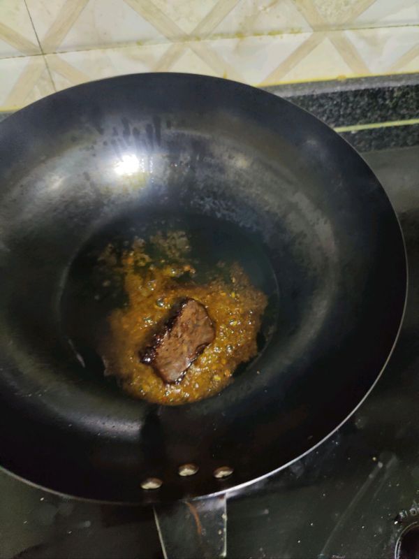 火锅底料炒土豆香菇红薯大虾