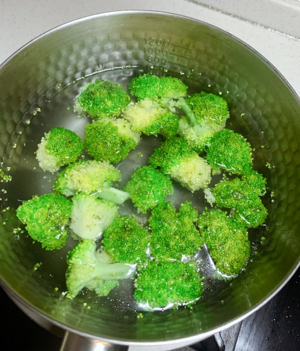 蒜蓉虾仁西兰花