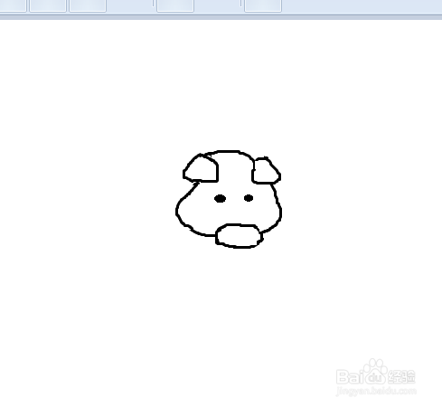 如何画电猪的简笔画