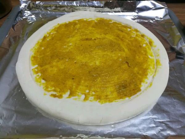 椰风泰式咖喱披萨