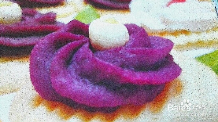 <b>小点心：紫薯玫瑰制作</b>