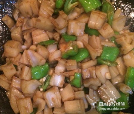 辣炒莲藕的家常做法