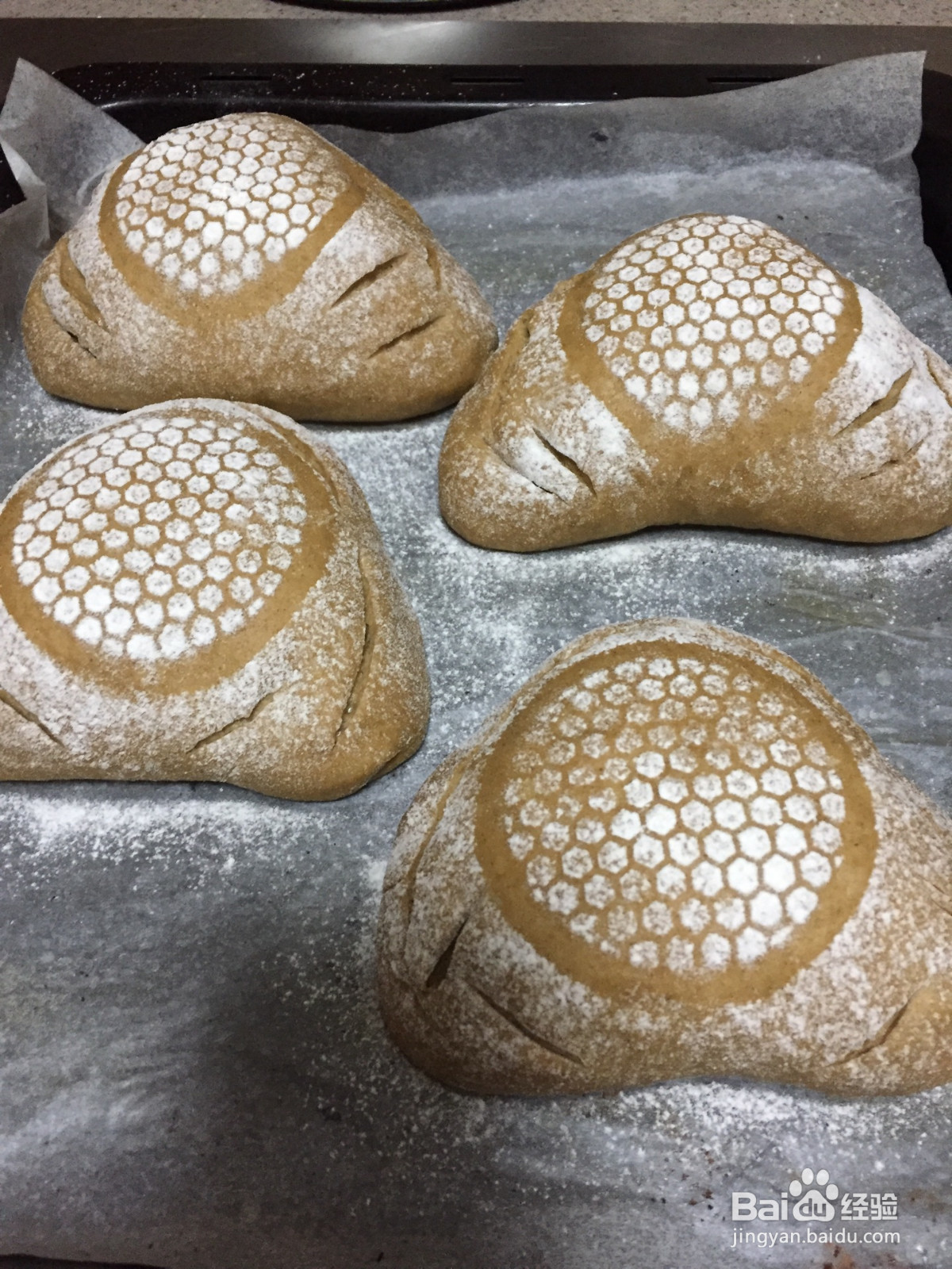 红糖黑麦软欧的做法