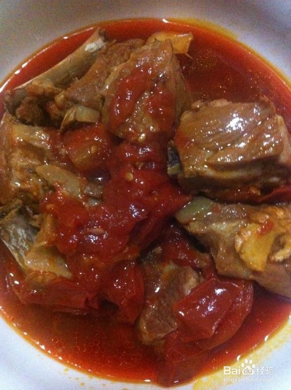 番茄汁排骨的制作方法