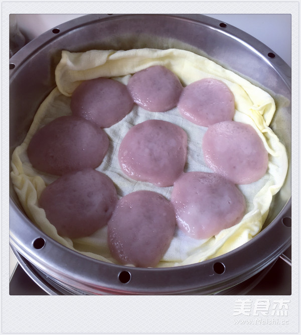 糯米紫饼的做法