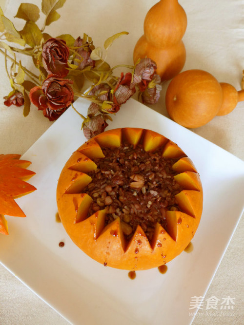 八宝南瓜饭盅