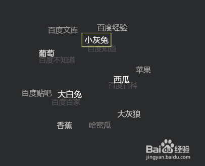 html+css3+jquery实现悬浮标签动画