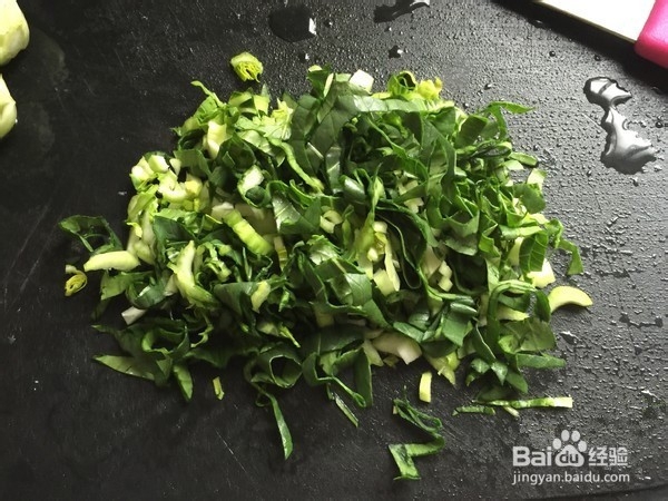 蟹粉青菜火腿炒饭怎么做