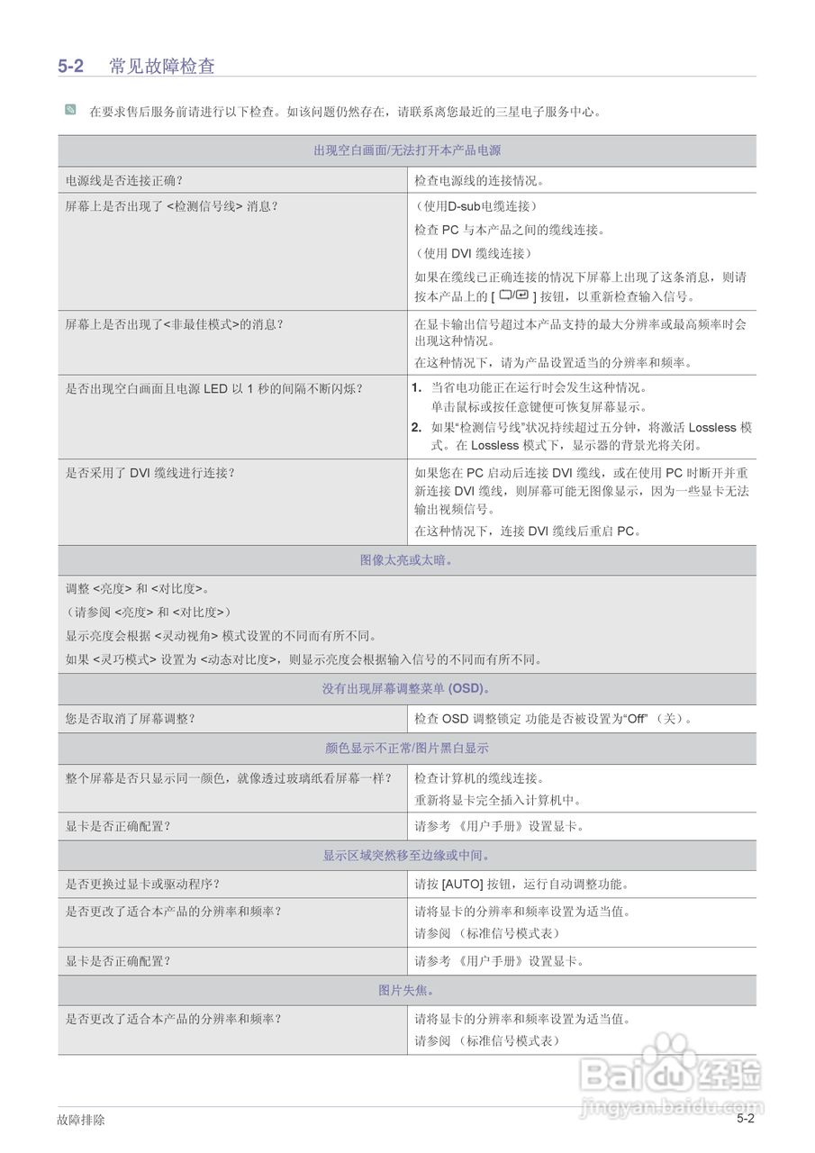 三星S24A300BL液晶显示器使用说明书:[5]